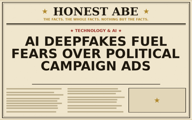 AI Deepfakes Fuel Fears Over Political Campaign Ads