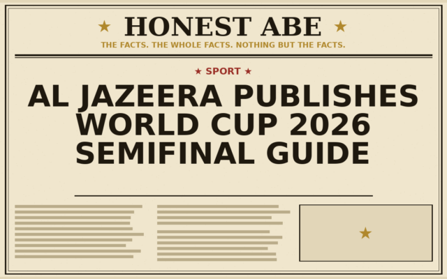 Al Jazeera Publishes World Cup 2026 Semifinal Guide