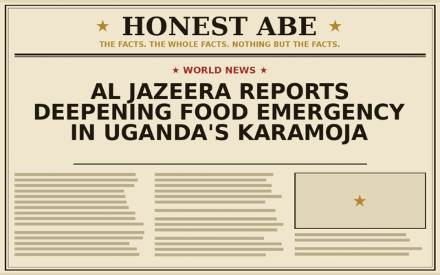 Al Jazeera Reports Deepening Food Emergency in Uganda’s Karamoja