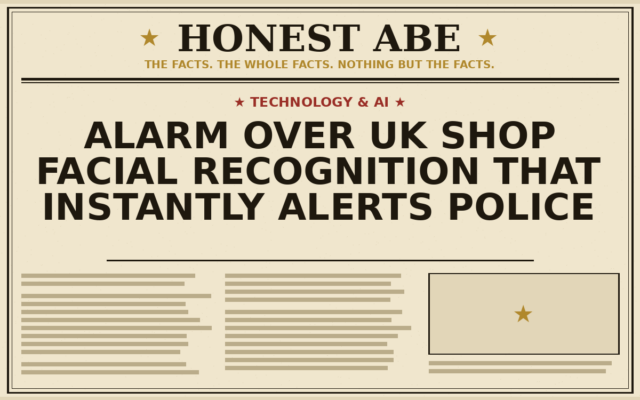 Alarm Over UK Shop Facial Recognition That Instantly Alerts Police