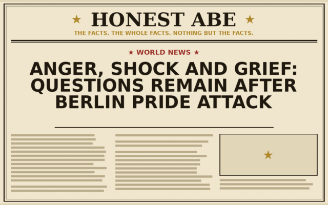 Anger, Shock and Grief: Questions Remain After Berlin Pride Attack