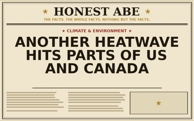Another Heatwave Hits Parts of US and Canada
