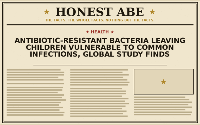 Antibiotic-Resistant Bacteria Leaving Children Vulnerable to Common Infections, Global Study Finds