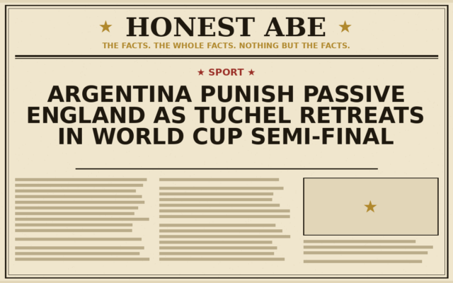 Argentina Punish Passive England as Tuchel Retreats in World Cup Semi-Final