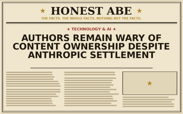 Authors Remain Wary of Content Ownership Despite Anthropic Settlement