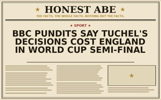 BBC Pundits Say Tuchel’s Decisions Cost England in World Cup Semi-Final