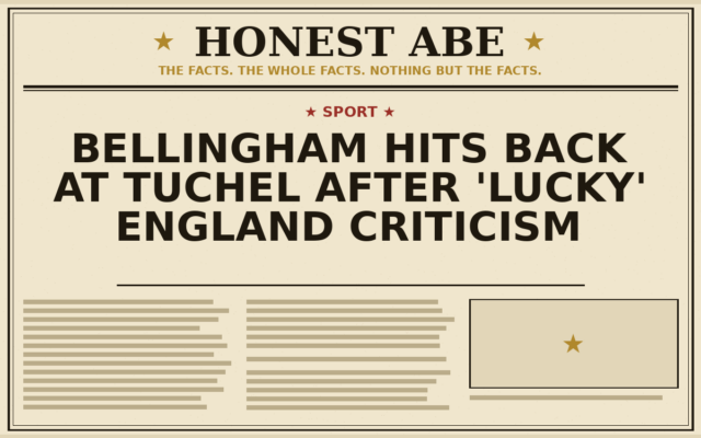 Bellingham Hits Back at Tuchel After ‘Lucky’ England Criticism