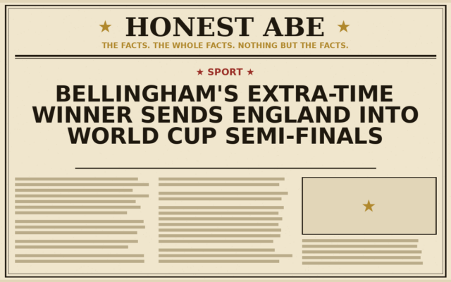 Bellingham’s Extra-Time Winner Sends England Into World Cup Semi-Finals