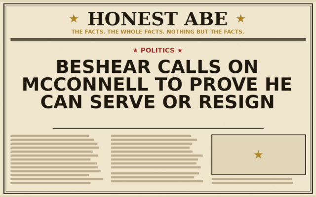 Beshear Calls on McConnell to Prove He Can Serve or Resign