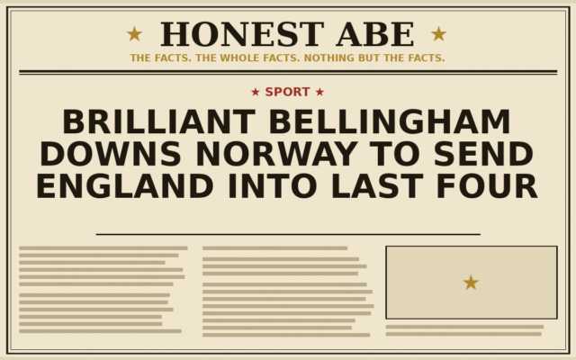 Brilliant Bellingham Downs Norway to Send England Into Last Four
