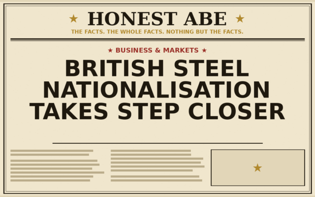 British Steel Nationalisation Takes Step Closer