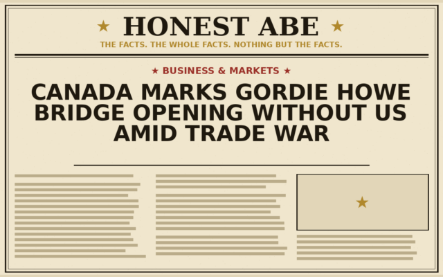 Canada Marks Gordie Howe Bridge Opening Without US Amid Trade War