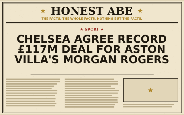 Chelsea Agree Record £117m Deal for Aston Villa’s Morgan Rogers