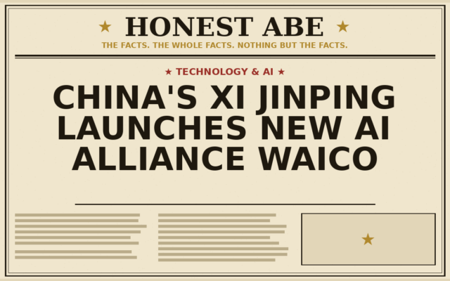 China’s Xi Jinping Launches New AI Alliance WAICO