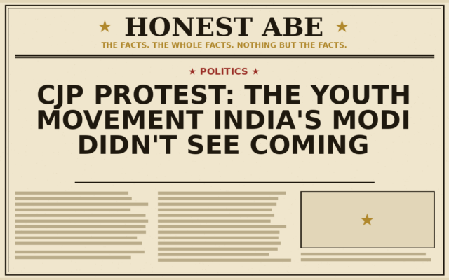 CJP Protest: The Youth Movement India’s Modi Didn’t See Coming