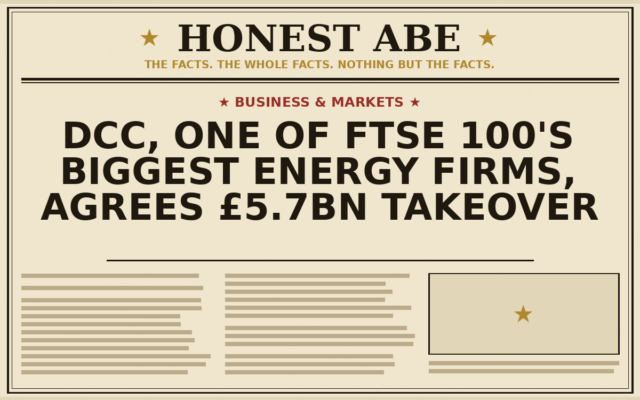 DCC, One of FTSE 100’s Biggest Energy Firms, Agrees £5.7bn Takeover