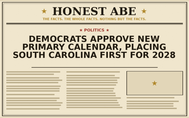 Democrats Approve New Primary Calendar, Placing South Carolina First for 2028