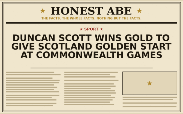 Duncan Scott Wins Gold to Give Scotland Golden Start at Commonwealth Games