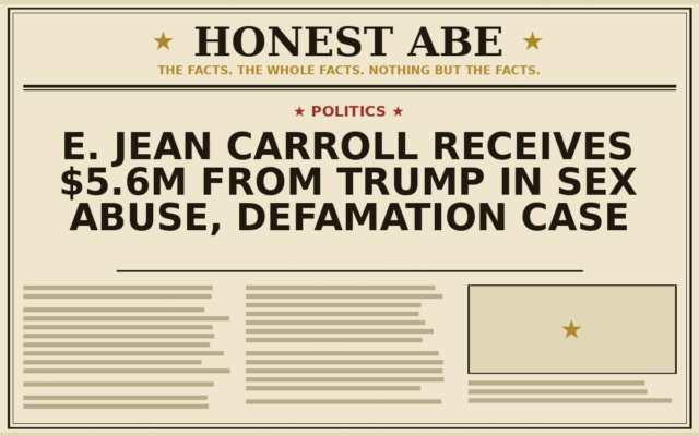 E. Jean Carroll Receives $5.6M From Trump in Sex Abuse, Defamation Case