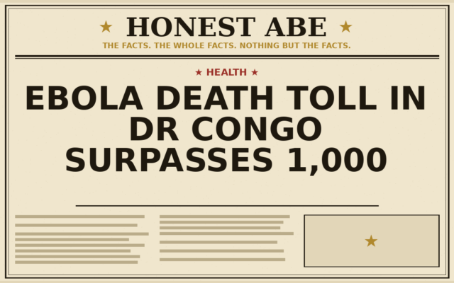 Ebola Death Toll in DR Congo Surpasses 1,000