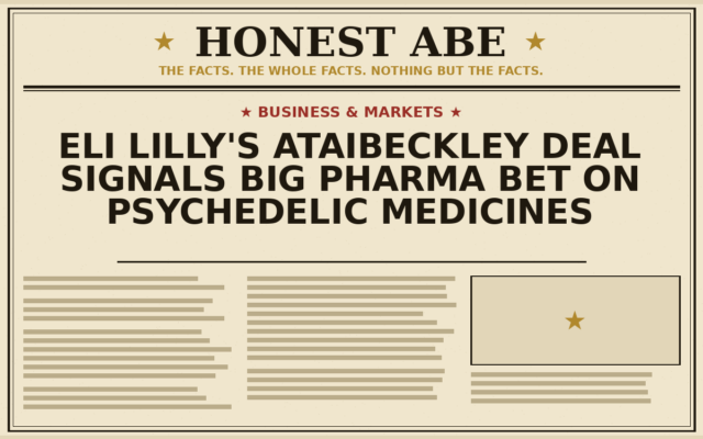 Eli Lilly’s AtaiBeckley Deal Signals Big Pharma Bet on Psychedelic Medicines