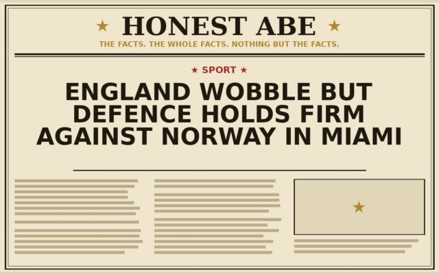 England Wobble but Defence Holds Firm Against Norway in Miami