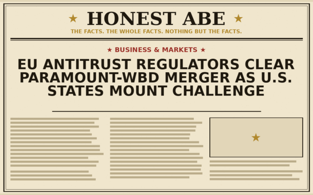 EU Antitrust Regulators Clear Paramount-WBD Merger as U.S. States Mount Challenge