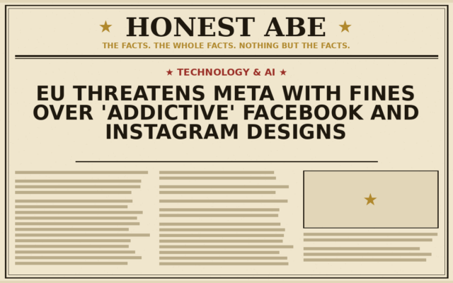 EU Threatens Meta With Fines Over ‘Addictive’ Facebook and Instagram Designs