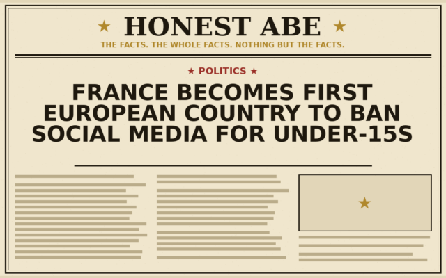 France Becomes First European Country to Ban Social Media for Under-15s