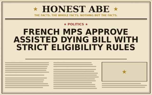 French MPs Approve Assisted Dying Bill With Strict Eligibility Rules