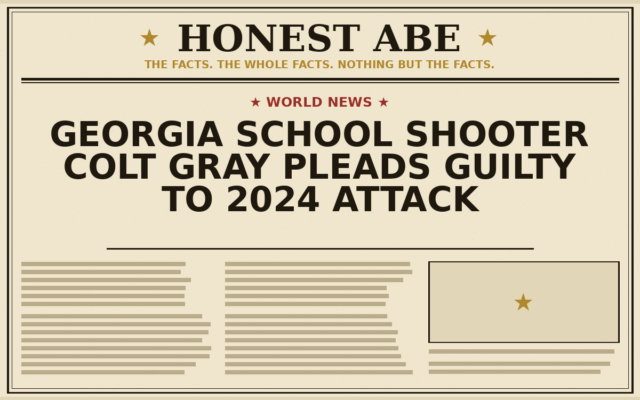 Georgia School Shooter Colt Gray Pleads Guilty to 2024 Attack
