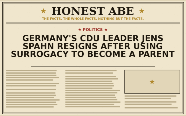 Germany’s CDU Leader Jens Spahn Resigns After Using Surrogacy to Become a Parent