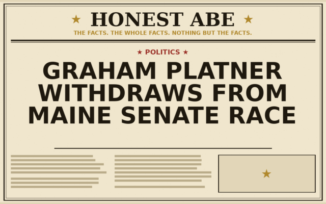 Graham Platner Withdraws From Maine Senate Race