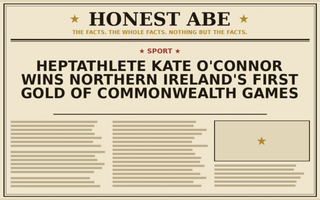 Heptathlete Kate O’Connor Wins Northern Ireland’s First Gold of Commonwealth Games