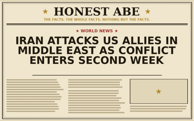 Iran Attacks US Allies in Middle East as Conflict Enters Second Week