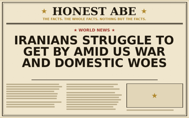 Iranians Struggle to Get By Amid US War and Domestic Woes
