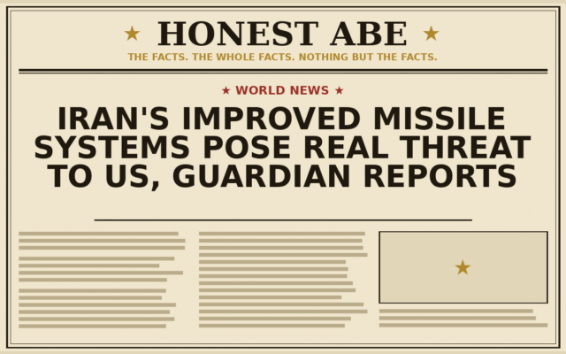 Iran’s Improved Missile Systems Pose Real Threat to US, Guardian Reports