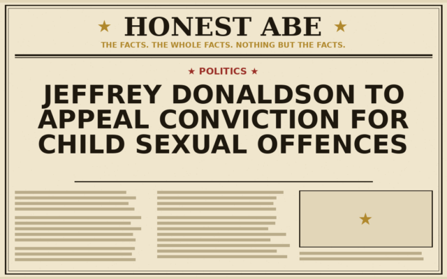 Jeffrey Donaldson to Appeal Conviction for Child Sexual Offences