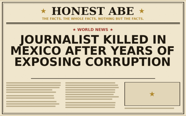 Journalist Killed in Mexico After Years of Exposing Corruption