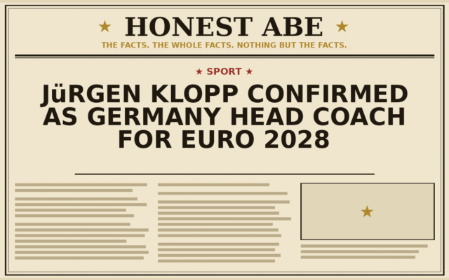 Jürgen Klopp Confirmed as Germany Head Coach for Euro 2028