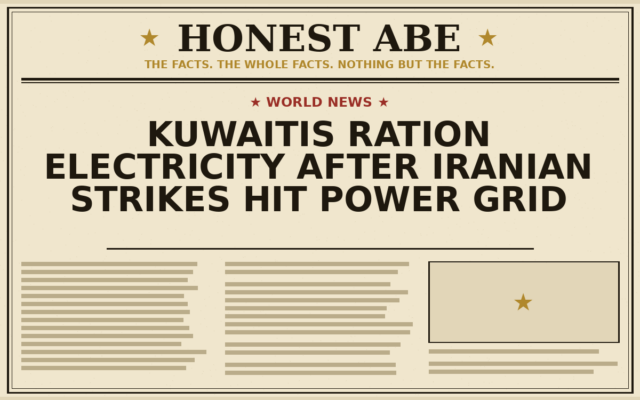 Kuwaitis Ration Electricity After Iranian Strikes Hit Power Grid