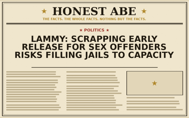 Lammy: Scrapping Early Release for Sex Offenders Risks Filling Jails to Capacity