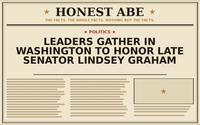 Leaders Gather in Washington to Honor Late Senator Lindsey Graham