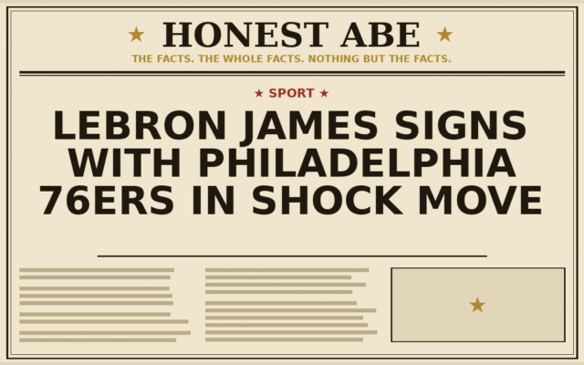 LeBron James Signs With Philadelphia 76ers in Shock Move