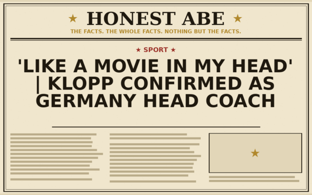 ‘Like a movie in my head’ | Klopp confirmed as Germany head coach