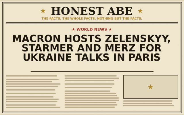 Macron Hosts Zelenskyy, Starmer and Merz for Ukraine Talks in Paris