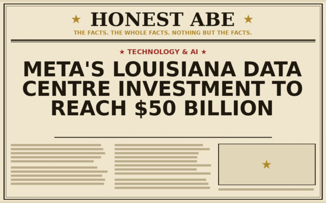 Meta’s Louisiana Data Centre Investment to Reach $50 Billion