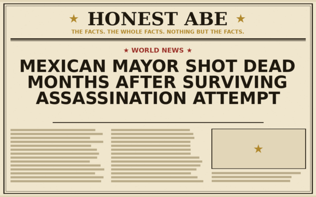 Mexican Mayor Shot Dead Months After Surviving Assassination Attempt