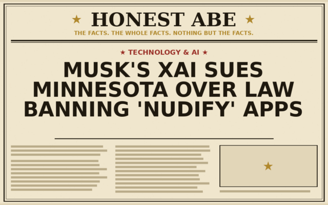 Musk’s xAI Sues Minnesota Over Law Banning ‘Nudify’ Apps
