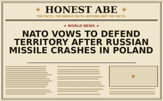 NATO Vows to Defend Territory After Russian Missile Crashes in Poland